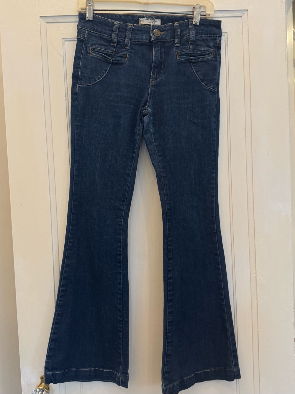 Free People Extreme Flare Bell Bottom Jeans 28